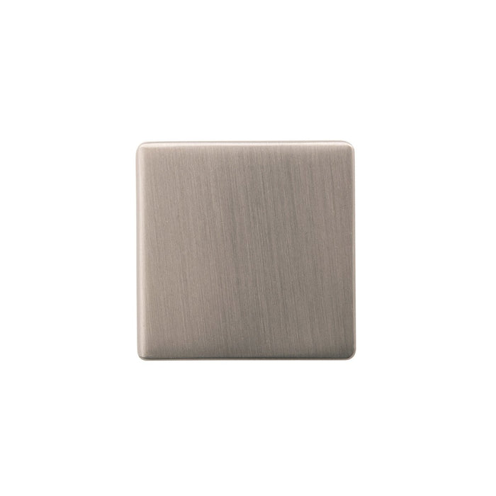 Hickory Hardware H-HH075341-SS Contemporary/Skylight Stainless Steel Square Knob - Knob Depot