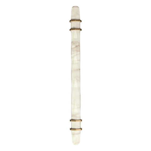 Amerock A-BP36648MWBBZ Carrione Marble White/Golden Champagne  Bar Pull - Knob Depot