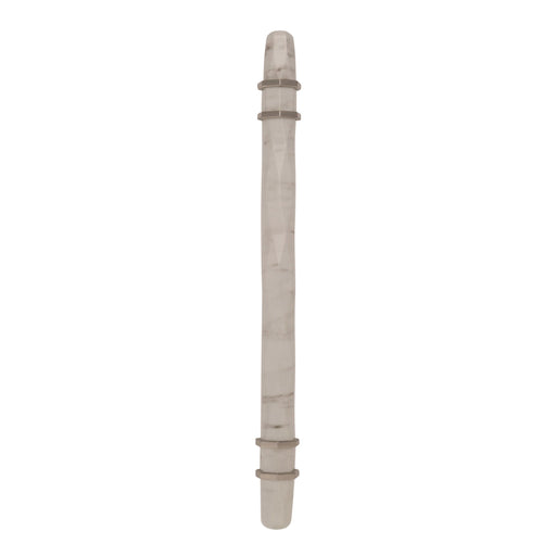 Amerock A-BP36650MWPN Carrione Marble White/Polished Nickel  Bar Pull - Knob Depot