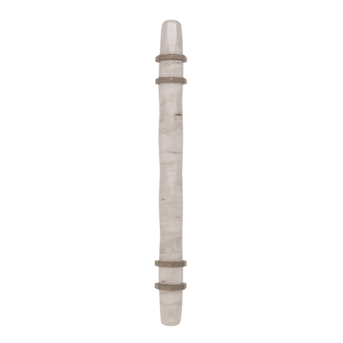 Amerock A-BP36649MWG10 Carrione Marble White/Satin Nickel  Bar Pull - Knob Depot