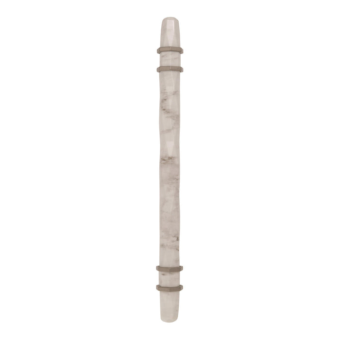 Amerock A-BP36650MWG10 Carrione Marble White/Satin Nickel  Bar Pull - Knob Depot