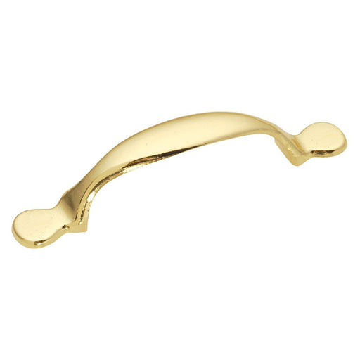 Hickory Hardware H-P14170-3 Contemporary/Conquest Polished Brass Standard Pull - Knob Depot
