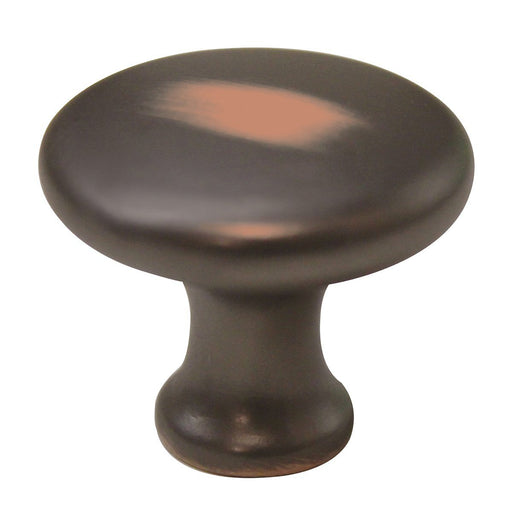 Hickory Hardware H-P14255-OBH Contemporary/Metropolis Oil Rubbed Bronze Highlighted Round Knob - Knob Depot