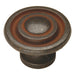 Hickory Hardware H-P2011-RI Casual/Manchester Rustic Iron Round Knob - Knob Depot