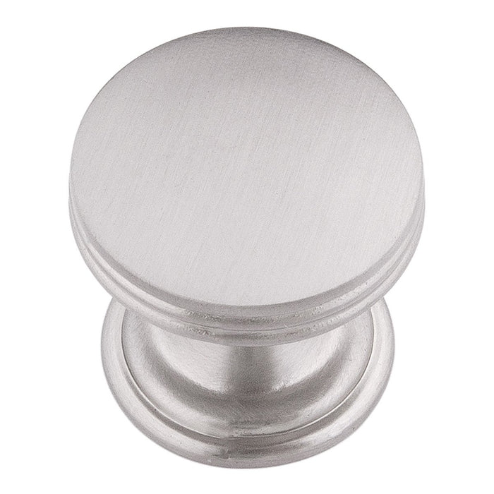 Hickory Hardware H-P2140-SS Contemporary/American Diner Stainless Steel Round Knob - Knob Depot