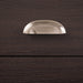 Hickory Hardware H-P2144-SN Contemporary/American Diner Satin Nickel Cup Pull - Knob Depot