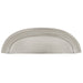 Hickory Hardware H-P2144-SN Contemporary/American Diner Satin Nickel Cup Pull - Knob Depot