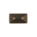 Hickory Hardware H-P2150-OBH Contemporary/Bungalow Oil Rubbed Bronze Highlighted Rectangular Knob - Knob Depot