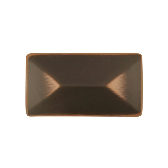 Hickory Hardware H-P2151-OBH Contemporary/Bungalow Oil Rubbed Bronze Highlighted Rectangular Knob - Knob Depot