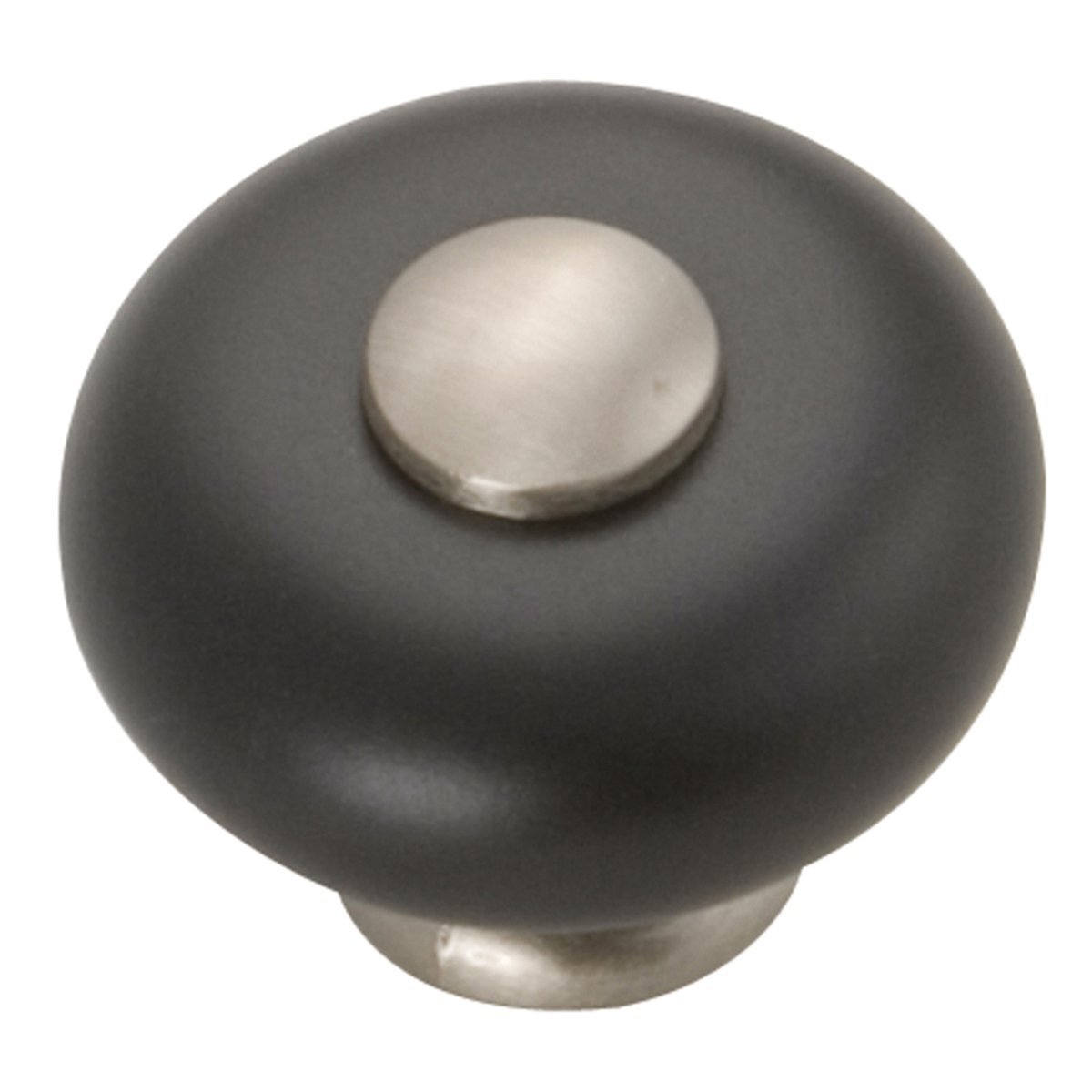 Satin Nickel & Black