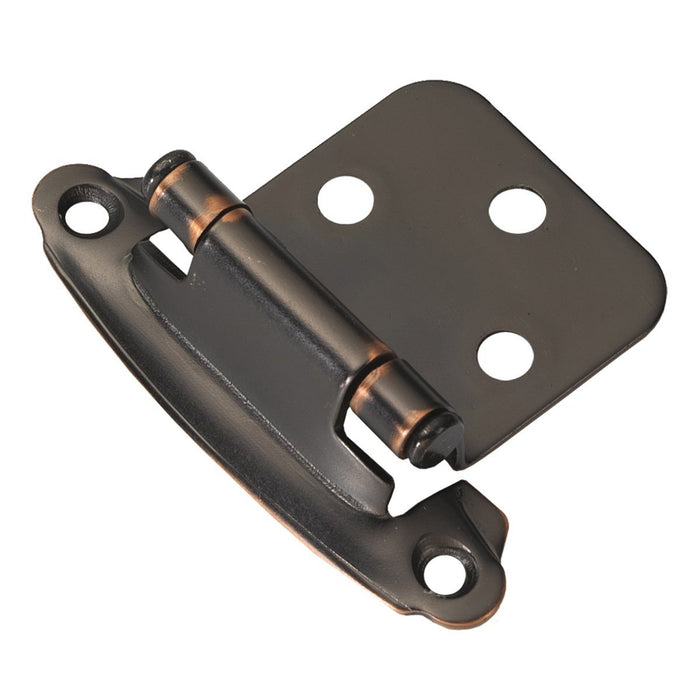 Hickory Hardware H-P244-OBH Functional/Surface Self-Closing Oil Rubbed Bronze Highlighted Hinge - Knob Depot