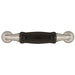 Hickory Hardware H-P260-SNB Traditional/Tranquility Satin Nickel & Black Standard Pull - Knob Depot