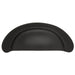 Hickory Hardware H-P2626-MB Contemporary/Modus Matte Black Cup Pull - Knob Depot