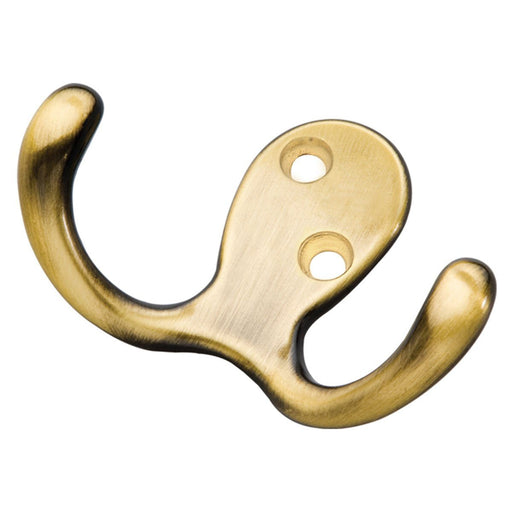 Hickory Hardware H-P27115-AB Functional/Hooks Antique Brass Hook - Knob Depot