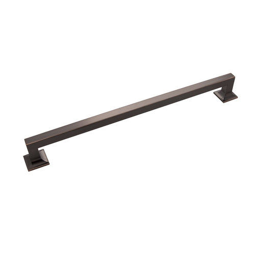 Hickory Hardware H-P3027-OBH Contemporary/Studio Oil-Rubbed Bronze Highlighted Square Pull - Knob Depot