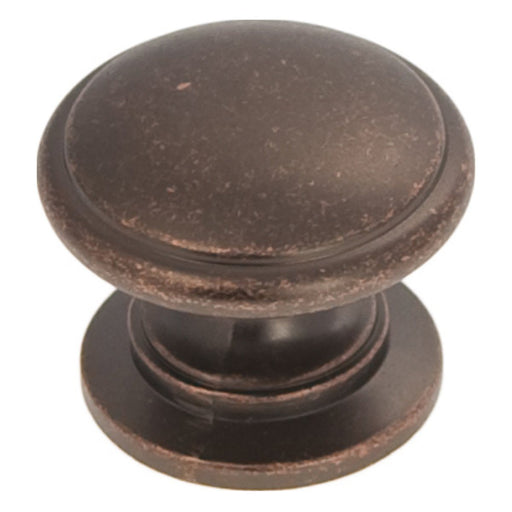 Hickory Hardware H-P3053-DAC Traditional/Williamsburg Dark Antique Copper Round Knob - Knob Depot