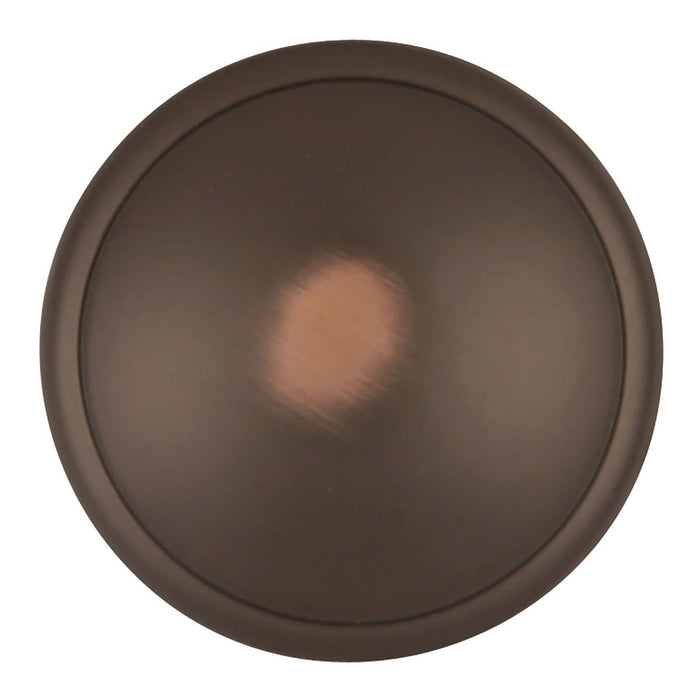 Hickory Hardware H-P3053-OBH Traditional/Williamsburg Oil Rubbed Bronze Highlighted Round Knob - Knob Depot