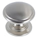 Hickory Hardware H-P3053-SS Traditional/Williamsburg Stainless Steel Round Knob - Knob Depot