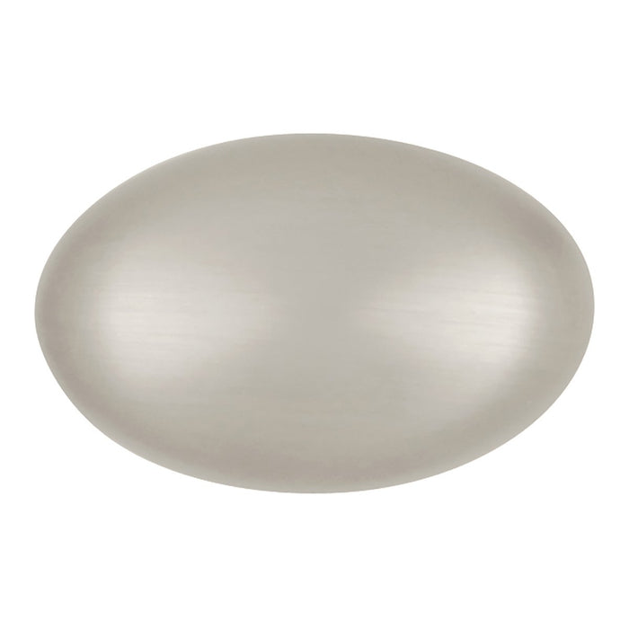 Hickory Hardware H-P3054-SS Traditional/Williamsburg Stainless Steel Oval Knob - Knob Depot