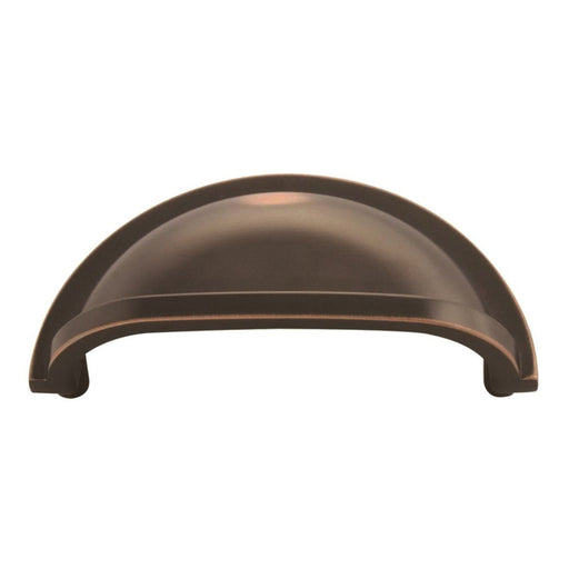 Hickory Hardware H-P3055-OBH Traditional/Williamsburg Oil Rubbed Bronze Highlighted Cup Pull - Knob Depot