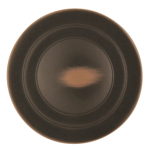 Hickory Hardware H-P3101-OBH Contemporary/Deco Oil Rubbed Bronze Highlighted Round Knob - Knob Depot