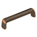 Hickory Hardware H-P324-OBH Traditional/Williamsburg Oil-Rubbed Bronze Highlighted Standard Pull - Knob Depot