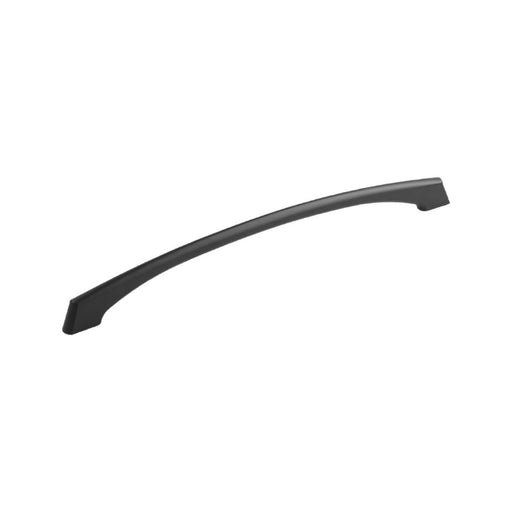 12in (305mm) Contemporary/Greenwich Matte Black Standard Pull - Hickory Hardware H-P3374-MB
