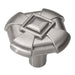 Hickory Hardware H-P3455-SS Designed for Value/Chelsea Stainless Steel Square Knob - Knob Depot