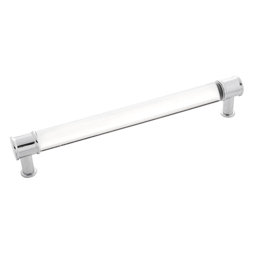 Hickory Hardware H-P3703-CACH Contemporary/Midway Crysacrylic & Chrome Standard Pull - Knob Depot