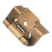 Hickory Hardware H-P5710F-AB Functional/Self-Closing Semi-Concealed Antique Brass Hinge - Knob Depot
