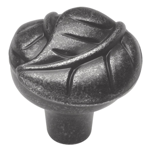 Hickory Hardware H-P7301-VP Casual/Touch Of Spring Vibra Pewter Round Knob - Knob Depot