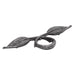 Hickory Hardware H-P7304-VP Casual/Touch Of Spring Vibra Pewter Leaf Pull - Knob Depot