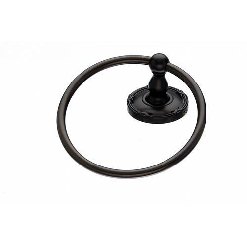 Top Knobs T-ED5ORBE Edwardian - Bathroom Oil Rubbed Bronze Towel Ring - Knob Depot