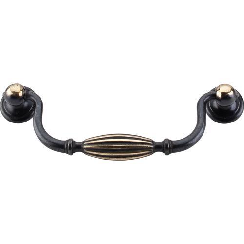 Top Knobs T-M136 Tuscany Dark Antique Brass Drop Pull - Knob Depot