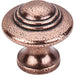 Top Knobs T-M15 Britannia Old English Copper Round Knob - Knob Depot