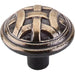 Top Knobs T-M161 Tuscany Dark Antique Brass Round Knob - Knob Depot