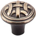 Top Knobs T-M166 Tuscany Dark Antique Brass Round Knob - Knob Depot