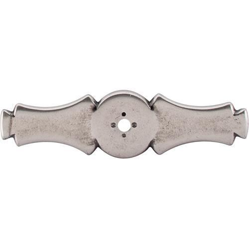 Top Knobs T-M168 Tuscany Antique Pewter BackPlate - Knob Depot