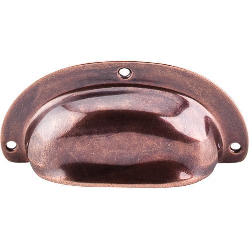 Top Knobs T-M213 Tuscany Old English Copper Cup Pull - Knob Depot