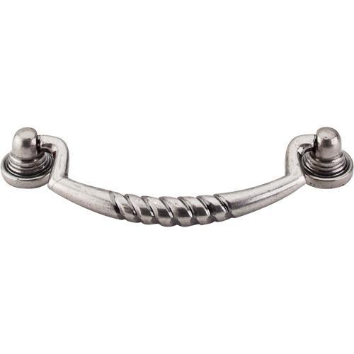 Top Knobs T-M214 Tuscany Antique Pewter Drop Pull - Knob Depot