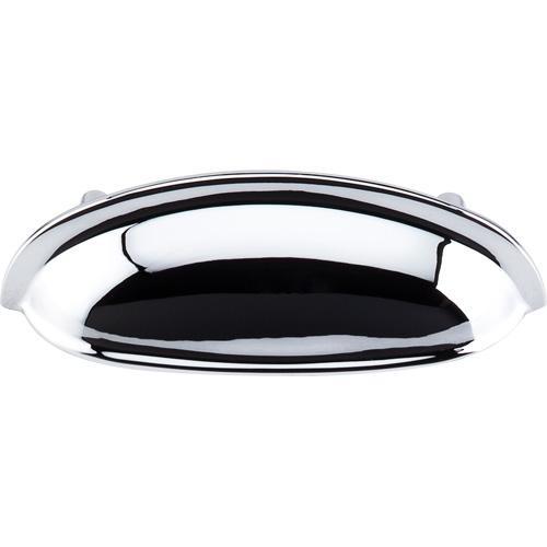 Top Knobs T-M359 Somerset Polished Chrome Cup Pull - Knob Depot