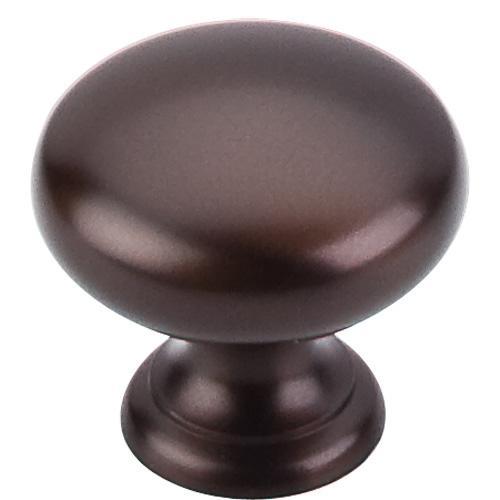Top Knobs T-M753 Normandy Oil Rubbed Bronze Round Knob - Knob Depot
