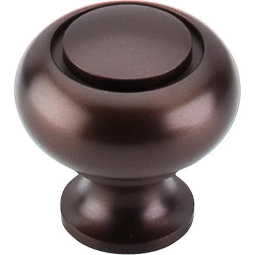 Top Knobs T-M774 Normandy Oil Rubbed Bronze Round Knob - Knob Depot