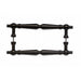 Top Knobs T-M805-8pair Asbury - Back to Back Pulls Oil Rubbed Bronze Back to Back Door Pull - Knob Depot