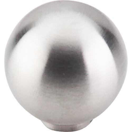 Top Knobs T-SS18 Stainless Steel Brushed Stainless Steel Round Knob - Knob Depot