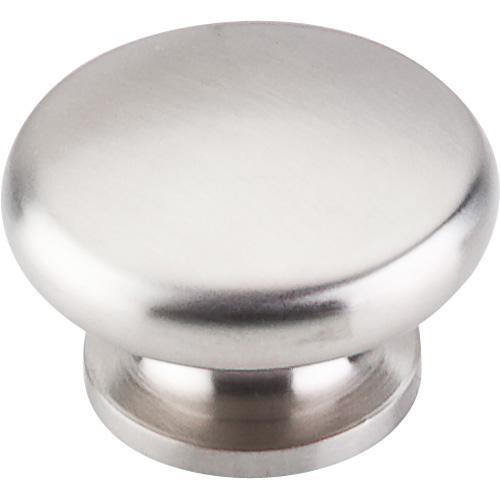 Top Knobs T-SS19 Stainless Steel  Brushed Stainless Steel Round Knob - Knob Depot