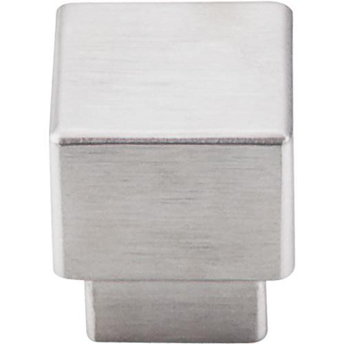 Top Knobs T-TK32SS Sanctuary II Brushed Stainless Steel Square Knob - Knob Depot
