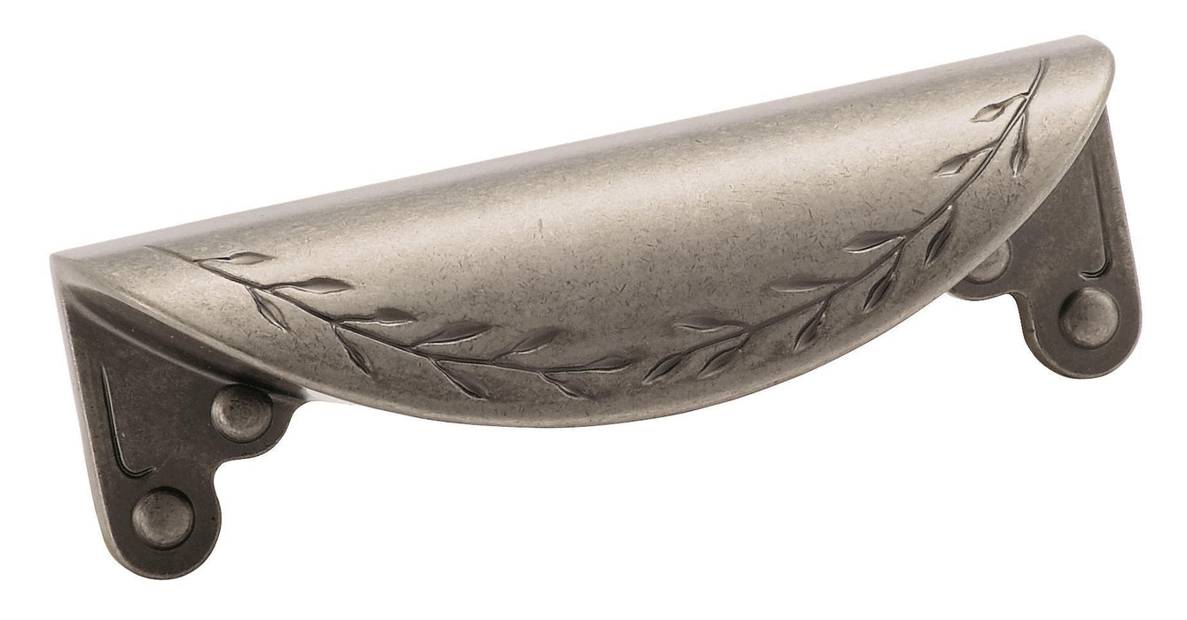 Amerock A-BP1582WN Inspirations Weathered Nickel Cup Pull - Knob Depot