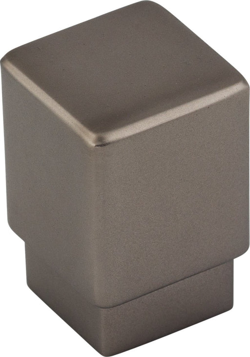 Top Knobs TK31AG 3/4in (19mm) Tapered Square Knob Ash Gray - KnobDepot