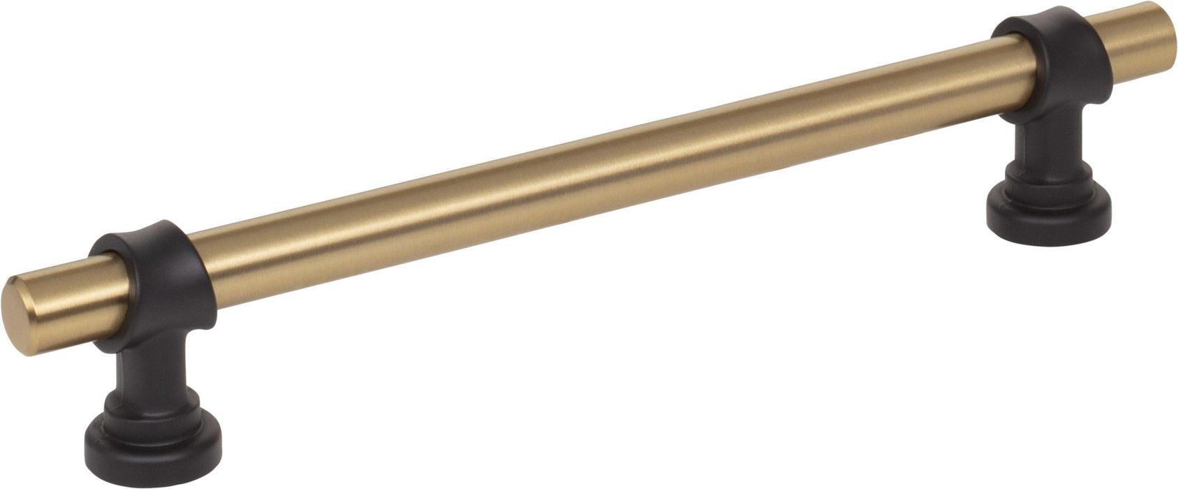 Top Knobs M2729 6-5/16in (160mm) Bit Pull Honey Bronze/Flat Black - KnobDepot